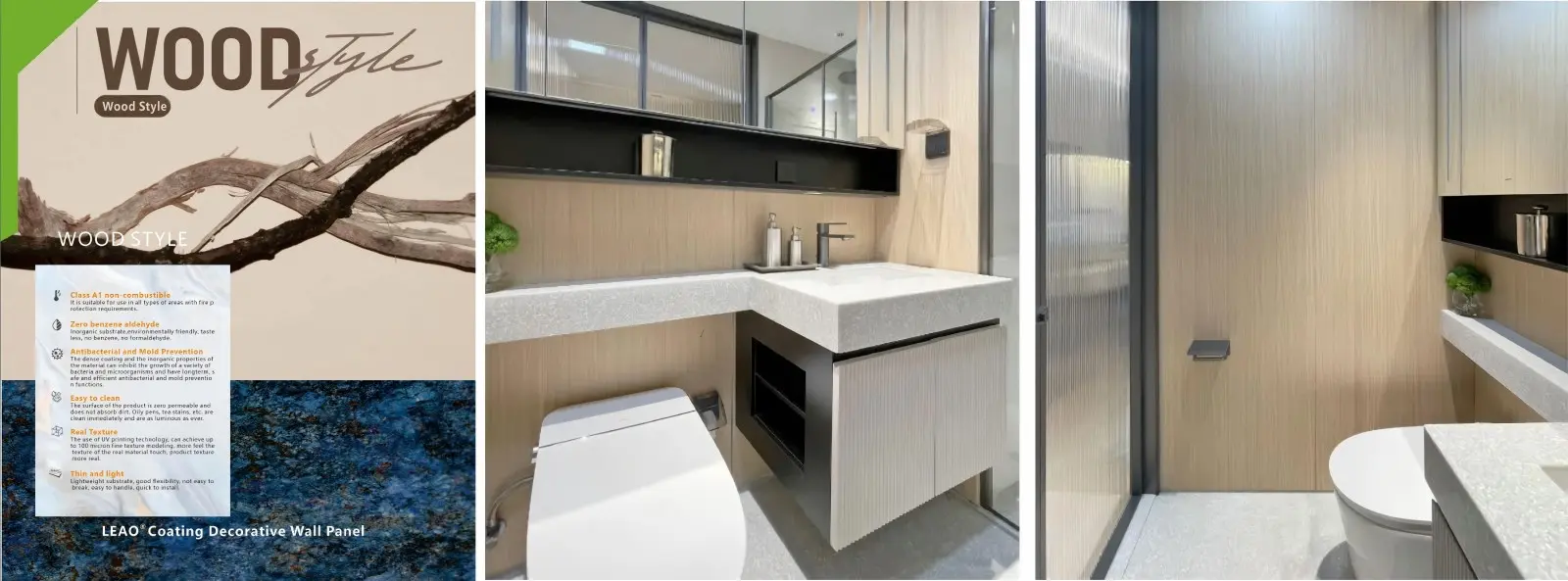 LEAO® Wood Style Decorative Panel (6)(1)